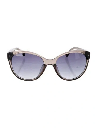 Pre-owned Michael Kors Oversize Gradient Sunglasses In Gray