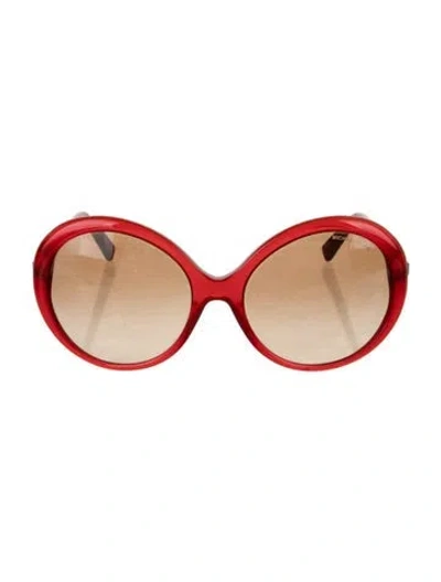 Pre-owned Michael Kors Oversize Gradient Sunglasses In Multi