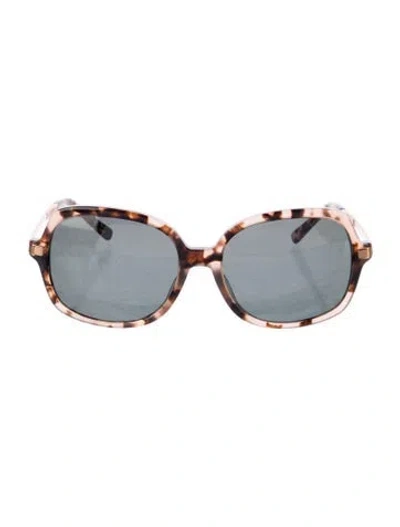 Pre-owned Michael Kors Oversize Tinted Sunglasses In Brown