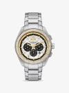 Michael Kors Accelerator Men's Watch In Silver