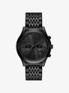 Michael Kors Oversized Aspyn Black-tone Watch