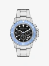 Michael Kors Oversized Everest Silver-tone Watch