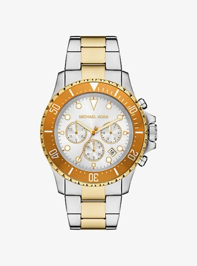 Michael Kors Oversized Everest Two-tone Watch