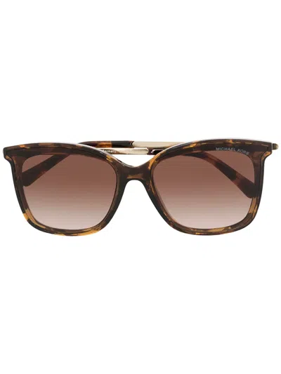 Michael Kors Oversized Sunglasses In Brown