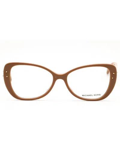 Michael Kors Oversized Women's Eyeglasses - Sleek Modern Design In Brown