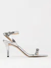 Michael Kors Darrington Sandals In Silver