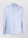 Michael Kors Oxford Striped Ls Bd Shirt In Blue