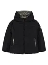 Michael Kors Padded Hooded Jacket In Black