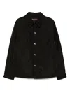 Michael Kors Padded Shirt Jacket In Black