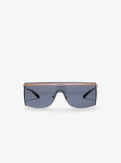 Michael Kors Palisades Sunglasses In Gold