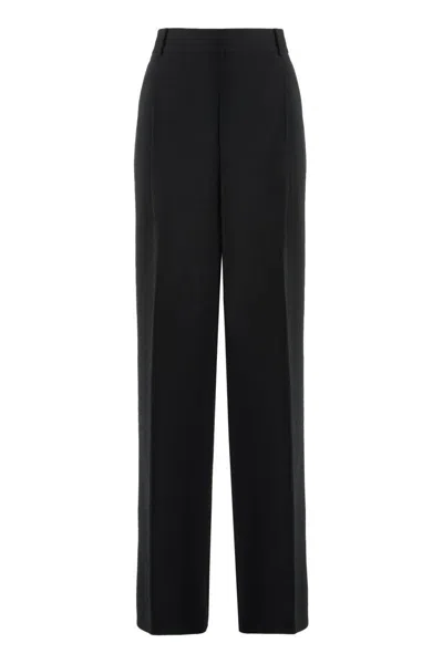 Michael Kors Wide Leg Pants In Black