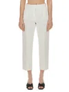 Michael Michael Kors Cropped Pants In White