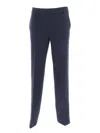 Michael Kors Pantaloni Straight In Blue