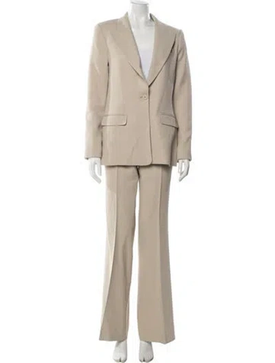 Pre-owned Michael Kors Pantsuit In Neutral