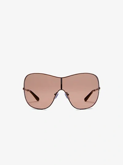 Michael Kors Park Avenue Sunglasses In Brown