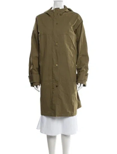 Pre-owned Michael Kors Parka In Green