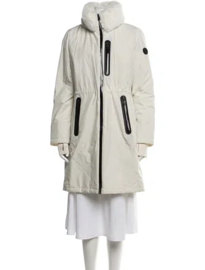 Pre-owned Michael Kors Parka In Neutrals