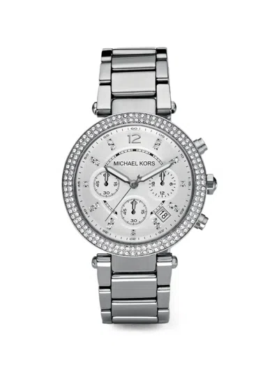 Michael Kors Parker 39mm Watch In Metallic