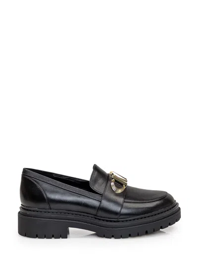 Michael Kors Parker Loafers In Black