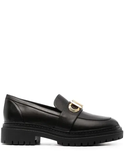 Michael Kors Parker Lug Loafer In Black