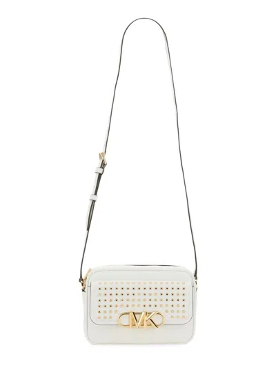 Michael Kors Parker Medium Bag In White