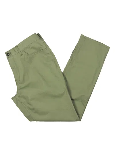 Michael Kors Parker Mens Woven Slim Fit Pants In Green