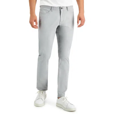 Michael Kors Parker Mens Woven Slim Fit Pants In Rock Grey