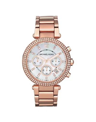 Michael Kors Parker Mk5491 Women's Rose Gold Chronograph 39mm Watch