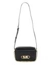 Michael Kors Parker Rectangular Chain Cross-body Bag In Black