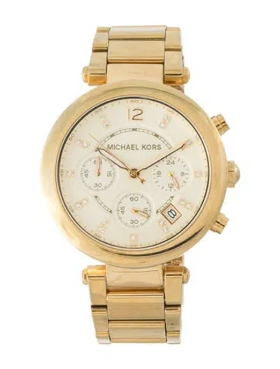 Pre-owned Michael Kors Parker Watch, 39mm In Multi