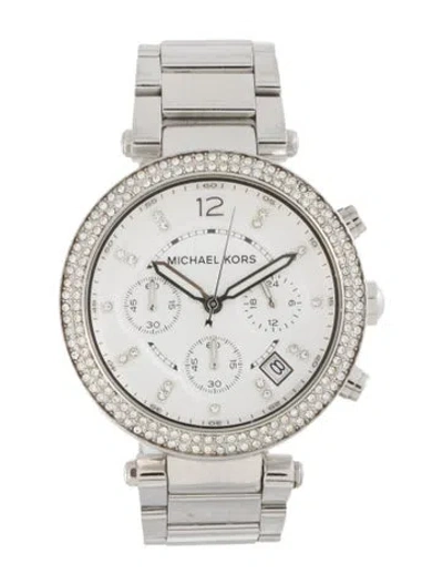 Pre-owned Michael Kors Parker Watch, 39mm In Multi