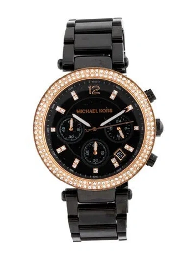 Pre-owned Michael Kors Parker Watch, 39mm In Multicolor