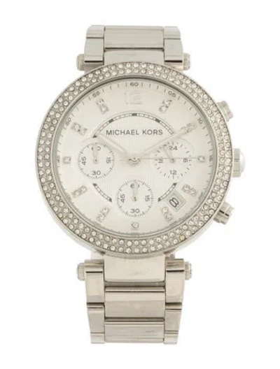 Pre-owned Michael Kors Parker Watch, 39mm In Multicolor