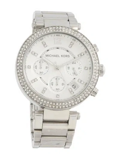 Pre-owned Michael Kors Parker Watch, 39mm In Multicolor