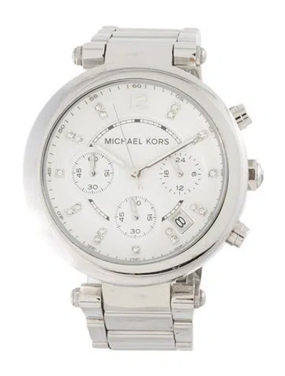 Pre-owned Michael Kors Parker Watch, 39mm In Multicolor
