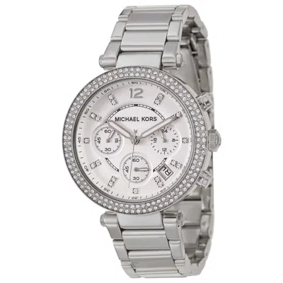 Michael Kors Parker Women's Watch In Silver