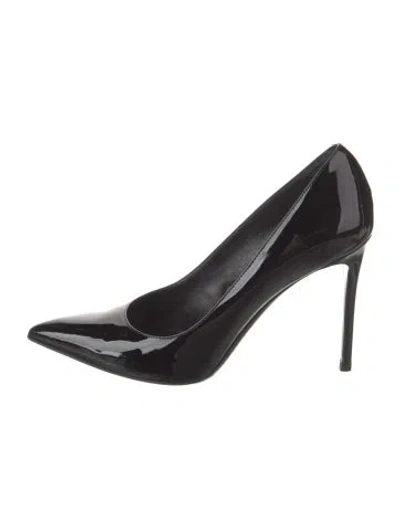 Pre-owned Michael Kors Patent Leather Pumps In Black