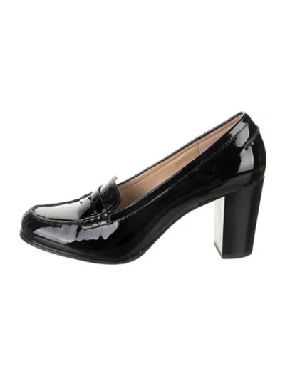 Pre-owned Michael Kors Patent Leather Pumps In Black