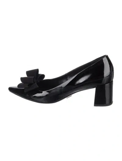 Pre-owned Michael Kors Patent Leather Pumps In Black