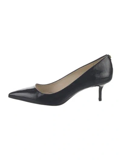 Pre-owned Michael Kors Patent Leather Pumps In Blue