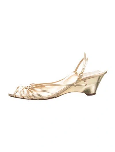 Pre-owned Michael Kors Patent Leather Pumps In White