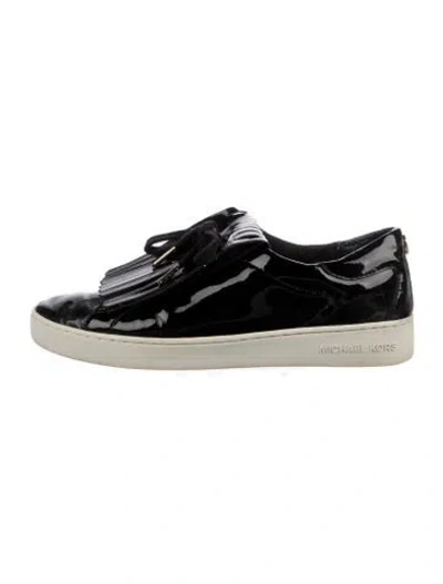 Pre-owned Michael Kors Patent Leather Sneakers In Multi