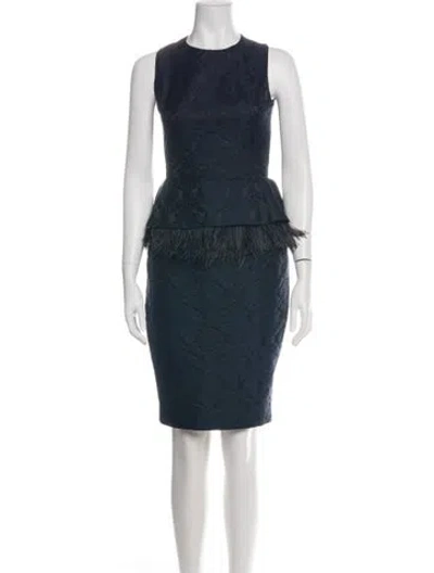Pre-owned Michael Kors Patterned Knee-length Dress In Multi