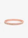 Michael Kors Pavé Logo Stud Bangle In Multi