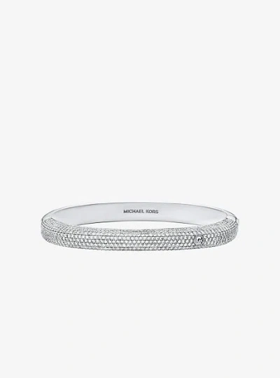 Michael Kors Pavé Square Bangle In Yellow