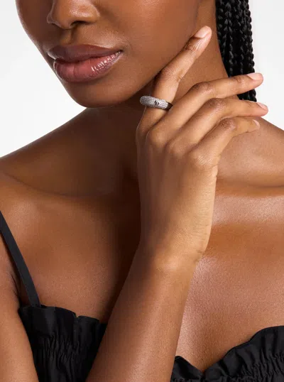 MICHAEL KORS PAVÉ SQUARE RING