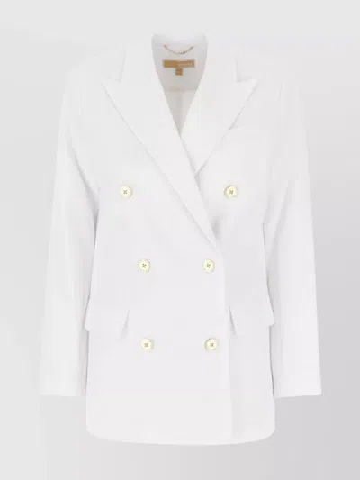 MICHAEL KORS PEAK LAPELS STRUCTURED BLAZER