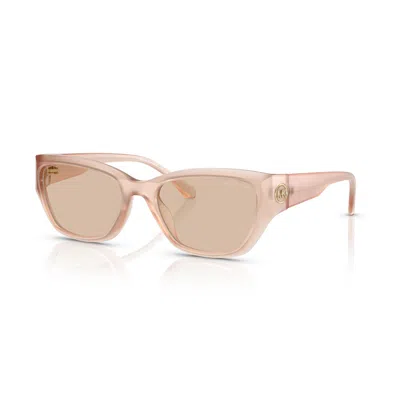 Michael Kors Pearl River Husk Cat Eye Ladies Sunglasses Mk2242d 344993 56 In Pink