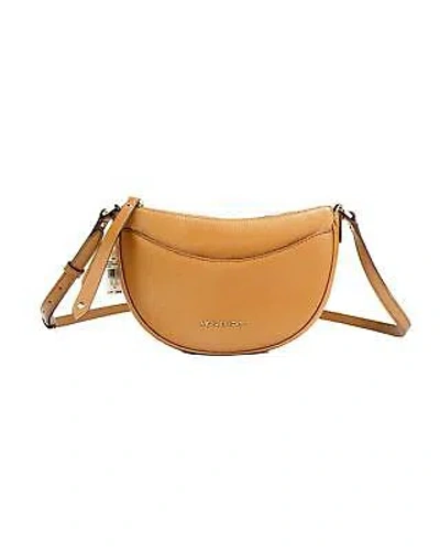 Pre-owned Michael Kors Pebbled Leather Crossbody Bag With Inner Card Slots - Crossbody
