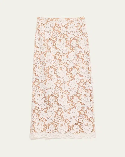 Michael Kors Pencil Skirt In Optic Whit